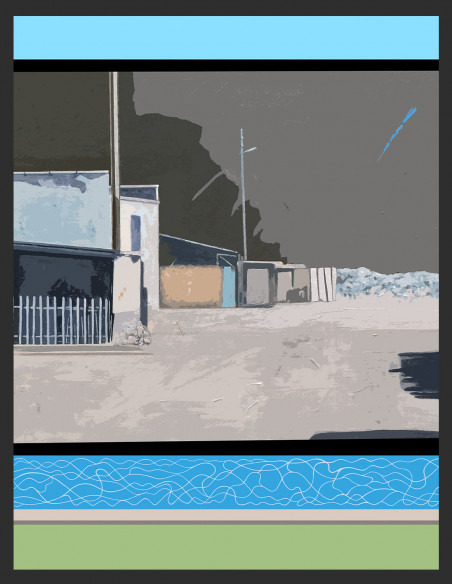 | Virtual swimming pool | Illustration Urbain 