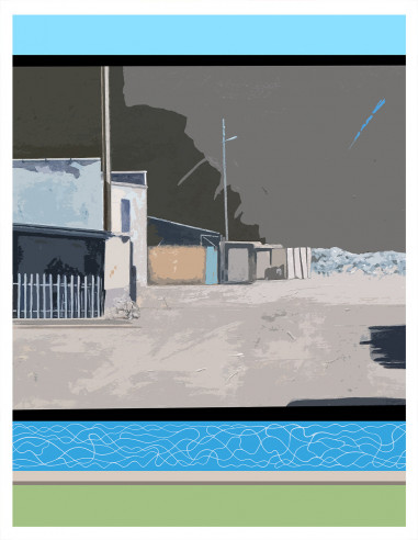 | Piscine virtuelle | Illustration Urbain 