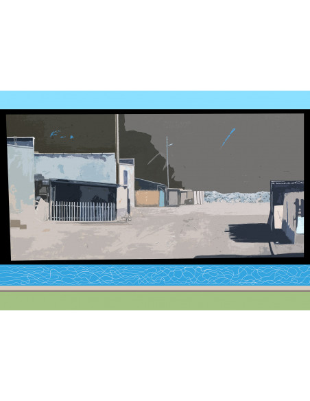 | Virtual swimming pool | Illustration Urbain 