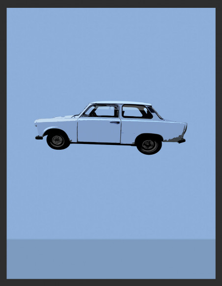 | TRABANT FLIGHT | Car illustration 