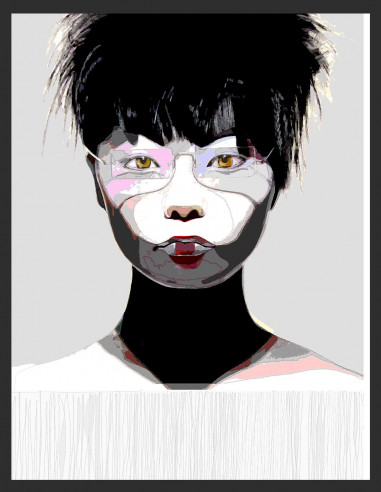 | Femme, Misato. | Illustration Portrait 