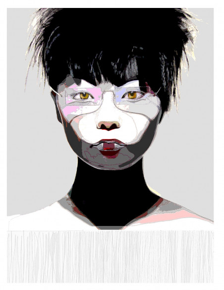| Woman's, Misato. | Illustration Portrait 